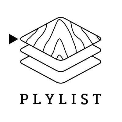 木工作家のPLYLISTロゴ
